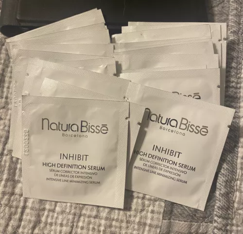 20 Packets Natura Bisse INHIBIT HIGH DEFINITION SERUM