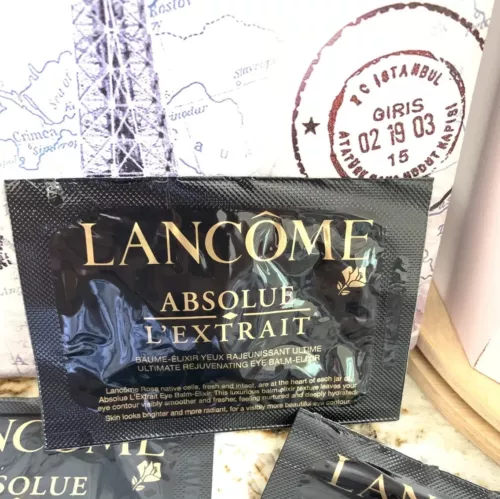 2x LANCOME Absolue LExtrait Regenerating EyeBalm Elixir Packet 0067oz2g4g