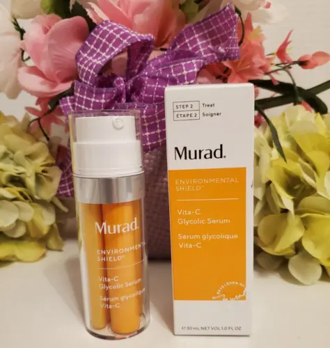 Murad VitaC Glycolic Serum Environmental Shield Step 2 1 oz New In Box