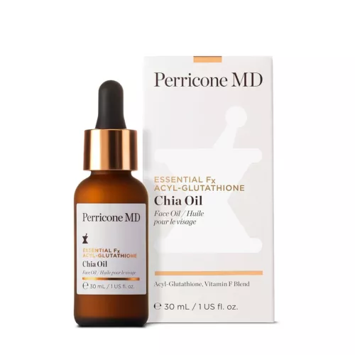 New Perricone MD Essential Fx AcylGlutathione Chia Oil 1 oz30 ml NIB