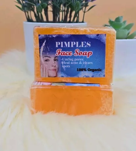 Pimples FACE soap Clears Spots Acne Unclog Pores 140gx1