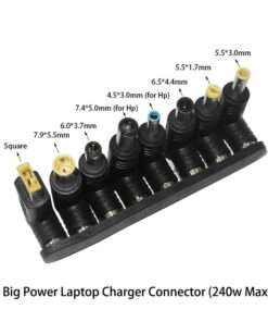 Universal Laptop Power Adapter Connector Jack DC 5.5×2.5mm Female Plug Converter for Lenovo Hp Asus Acer Samsung Notebook