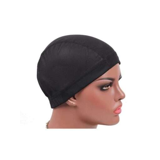 Mesh Dome Wig Cap Ultra Stretch for Women Breathable Wig Caps for Making Wigs Black Color 1