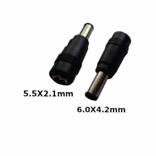 Laptop DC Tip Converter 5.5 x 2.1mm female To 6.0 x 4.2mm male