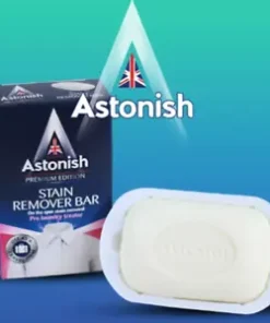 Astonish Stain Remover Soap Hygienic Laundry Removal of spot stain marks 75g.