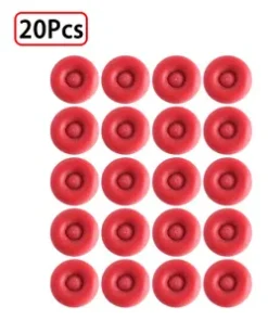20Pcs Universal Caulking Gun Nozzles Caps Glue Caulk Sealer Saver Parts Red