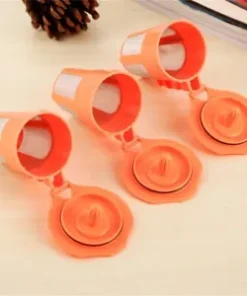 3X Replace For Keurig 2.0 K200 Reusable K-Carafe Coffee Filter Orange i Cafilas