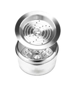 For TCHIBO Cafissimo Reusable Stainless Steel Coffee Capsule Filter Kit