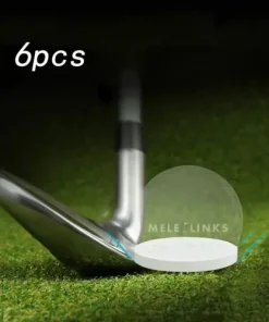 6x Flat Golf Balls Improve Accuracy Lightweight Exercise Golf Practice Balls