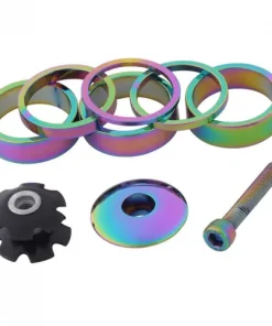 6x Bicycle Front Stem Washers 1 1/8-inch Bolt for BMX Mountain Bikes