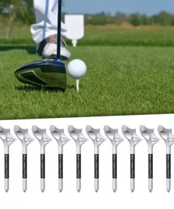 10Pc 10 Degree Golf Tees Golf Club Tools Exercise Long 83mm Golf Ball Holder