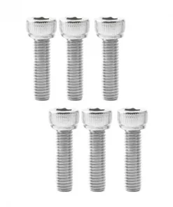 6 Pieces Premium Stem Screws Bolts M5x18mm Bottle Cage Mountain Road