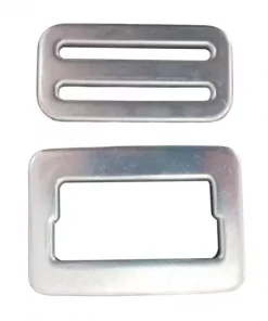 1 Pair of Adjustable Climbing Seat Belt Snap Buckle Locking Clip Hardware