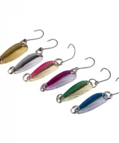6pcs 2.5G Metal Spoons Triplets