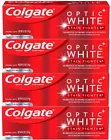 (4) Colgate Optic White Stain Fighter Whitening Toothpaste  - 4.2oz. Exp, 08-25