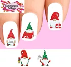 Waterslide Nail Decals Set of 20 - Christmas Holiday Gnomes Assorted