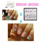 x1 set of Bows & Flowers Nail Decals (Art/Decoration/Stickers)