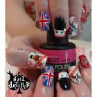 x1 set of UK Britain Nail Decals (Art/Decoration/Manicure/Stickers) ~EU shipping