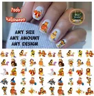 Winnie The Pooh Waterslide Nail Decals Set Of 50 Instructions & Bonus Halloween