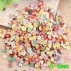 1000pcs 3D Fimo Nail Art Decoration Polymer Clay Slices Nail Art Decals Tips
