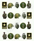 Army Nail art water decals Free shipping