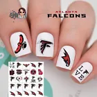 Atlanta Falcons Football Waterslide Nail Decals Set of 50 Instructions NFL