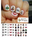 Wrestling WWE Raw Waterslide Nail Decals Set Of 50 Instructions & Bonus