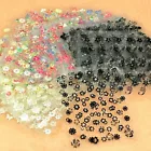 10 Sheets White Black 3D Nail Stickers UV Gel Nail Decoration Tips Decals DIY
