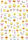 Winnie The Pooh Nail Stickers Nail Decals One Sheet  Easy Nail Art For Kids