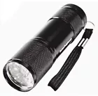 3.5” Mini Flashlight 9 LED Super Bright With Batteries Pocket Key Chain Light.