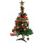2 FT Artificial Mini Tabletop Christmas Tree Green with  Multi Color LED Light