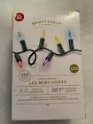 Wondershop 100 ct LED Multicolor Mini Lights Green Wire 20' 7" Lighted Length