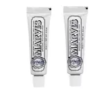 2X MARVIS Whitening Toothpaste 2 X 0.5oz = 1oz TOTAL NEW SEALED TRAVEL