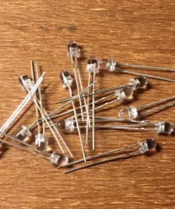 (10)WHITE 8V LED Kenwood LAMPS/KR-9400 KR-7600 6600 KR-9600-9060-8010/INDICATOR
