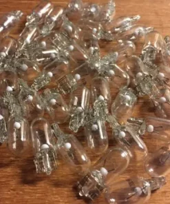 (10) INCANDESCENT 8V WEDGE LAMPS /RECEIVER BULBS - Project/One Pioneer Stereo