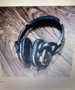 PHILIPS Noise Canceling Headphones SHN9500 Wired Over the Hear W/ Case Preowned
