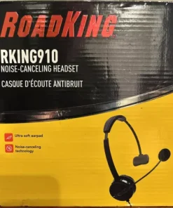 OPEN BOX Road King Headset RKING910 Noise Canceling 10 hr Talk Time
