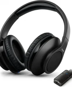 Philips TAH6206BK Wireless TV Bluetooth Active Noise Canceling Headphones