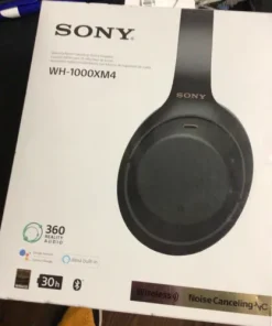 Sony Wireless Noise Canceling Stereo Headset (Black)