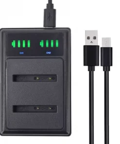 USB Dual NP-BN1 Battery Charger for Sony Cyber-shot DSC-W560 DSC-W570 W580 TX5