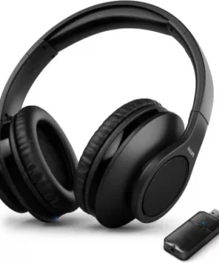 Philips TAH6206BK Wireless Bluetooth Active Noise Canceling Headphones - Black