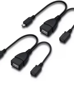ZYF Micro USB To Port Adapter OTG Cable + Power For Firestick Streaming TV Stick