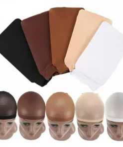 Wig Cap Hair Net Hair Wig Nets Stretch Mesh For Making Wigs 6 Col = □
