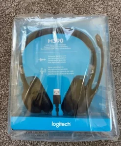 NIB Logitech H390 USB Computer Headset w/ Noise-Canceling Mic - Free Shipping