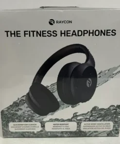 Raycon Fitness Wireless Noise Canceling Over-Ear Headphones RBH841-23E-BLA (B15)