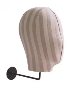 Wall Mount Mannequin Head Glasses Tabletop Hair Salon Shop Wig Display Stand
