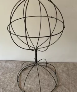 Antique Wire Hat Stand Display Wig Holder Store Home