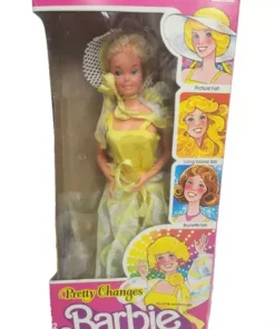 Vtg Pretty Changes Barbie Box Philippines Outfit Wig 1978 Superstar Stand 2598