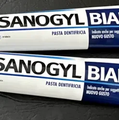 2X Sanogyl BIANCO White Toothpaste 75ml New