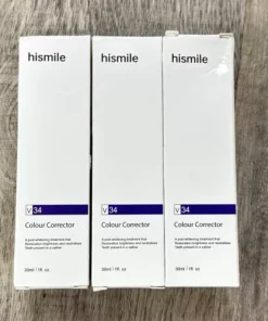 (3) Hismile Tooth Stain Removal v34 Colour Corrector Teeth Whitening Toothpaste